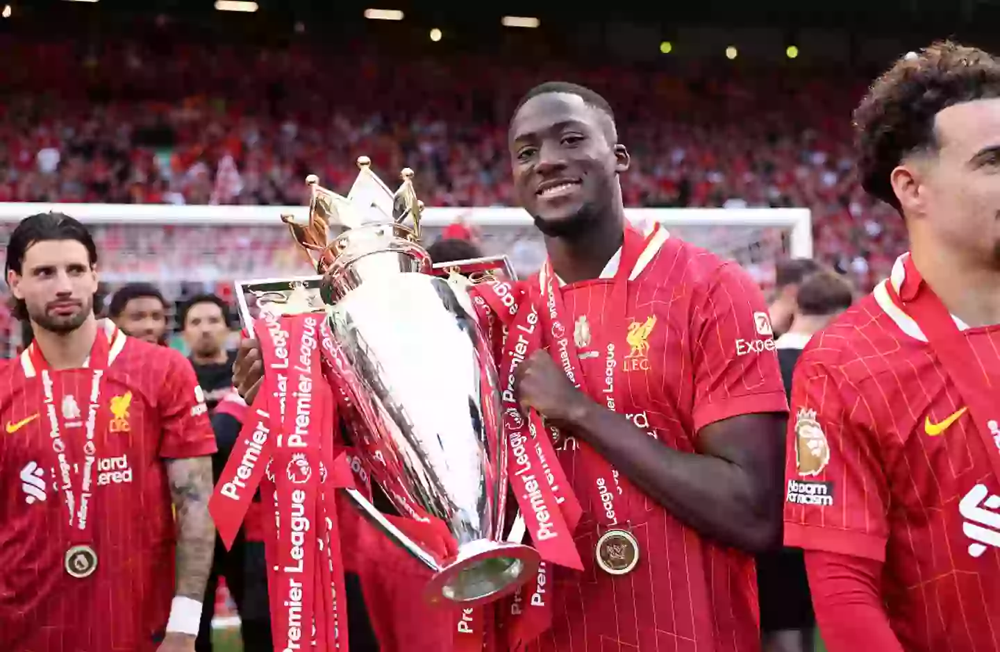 Ibrahima Konate won the Premier League last season (Credit: Getty)