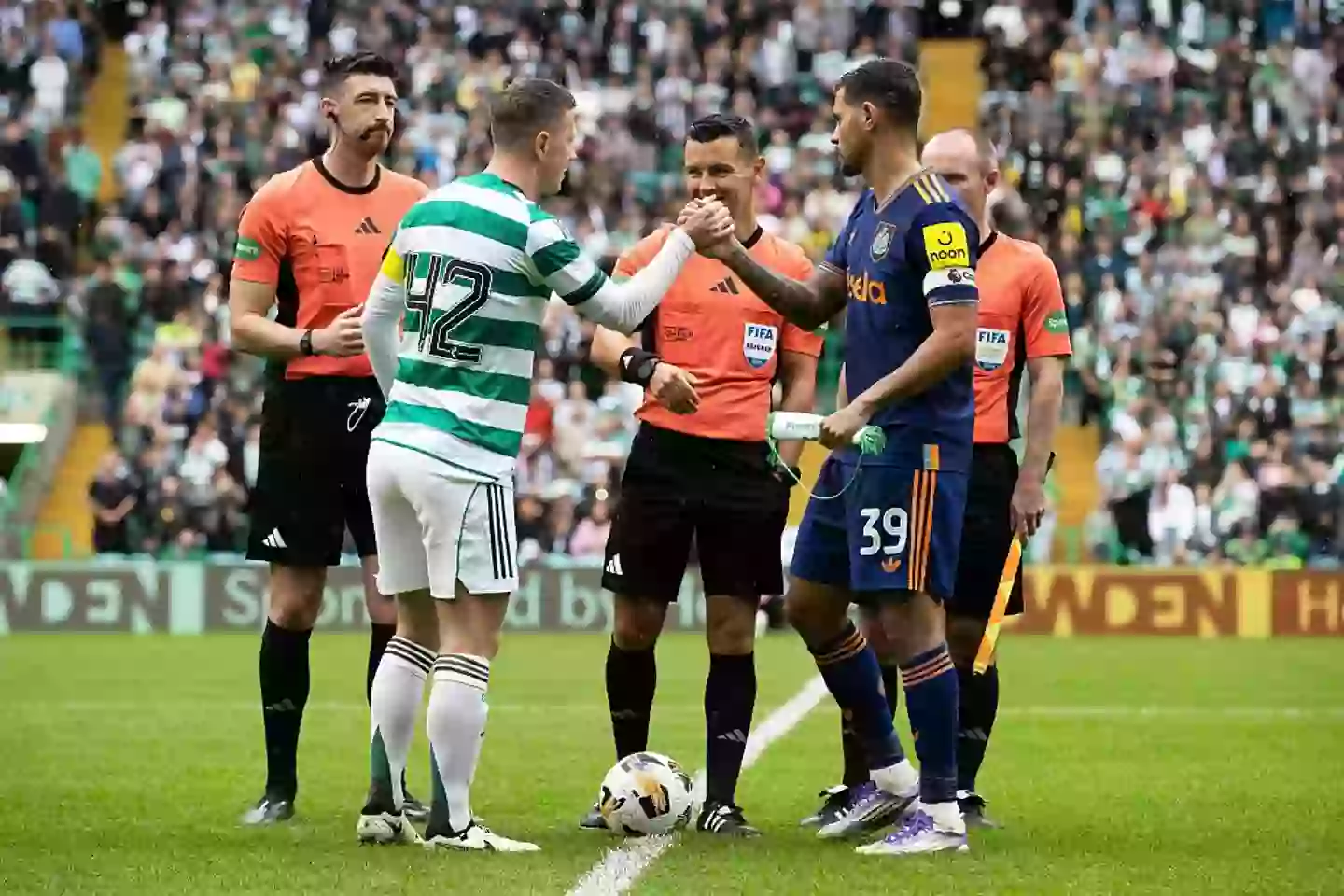 Newcastle United faced Celtic on Saturday (credit: Getty)