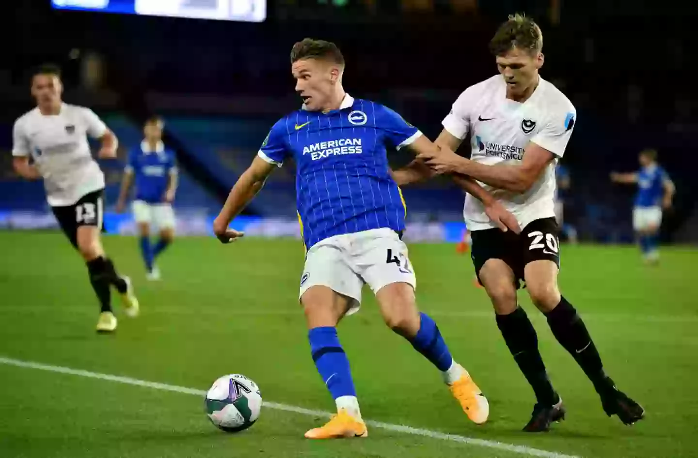 Gyoker in action for Brighton (Credit: Getty)