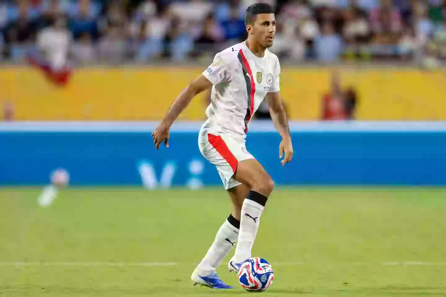 Rodri in action for Manchester City during the club World Cup this summer. Image: Getty