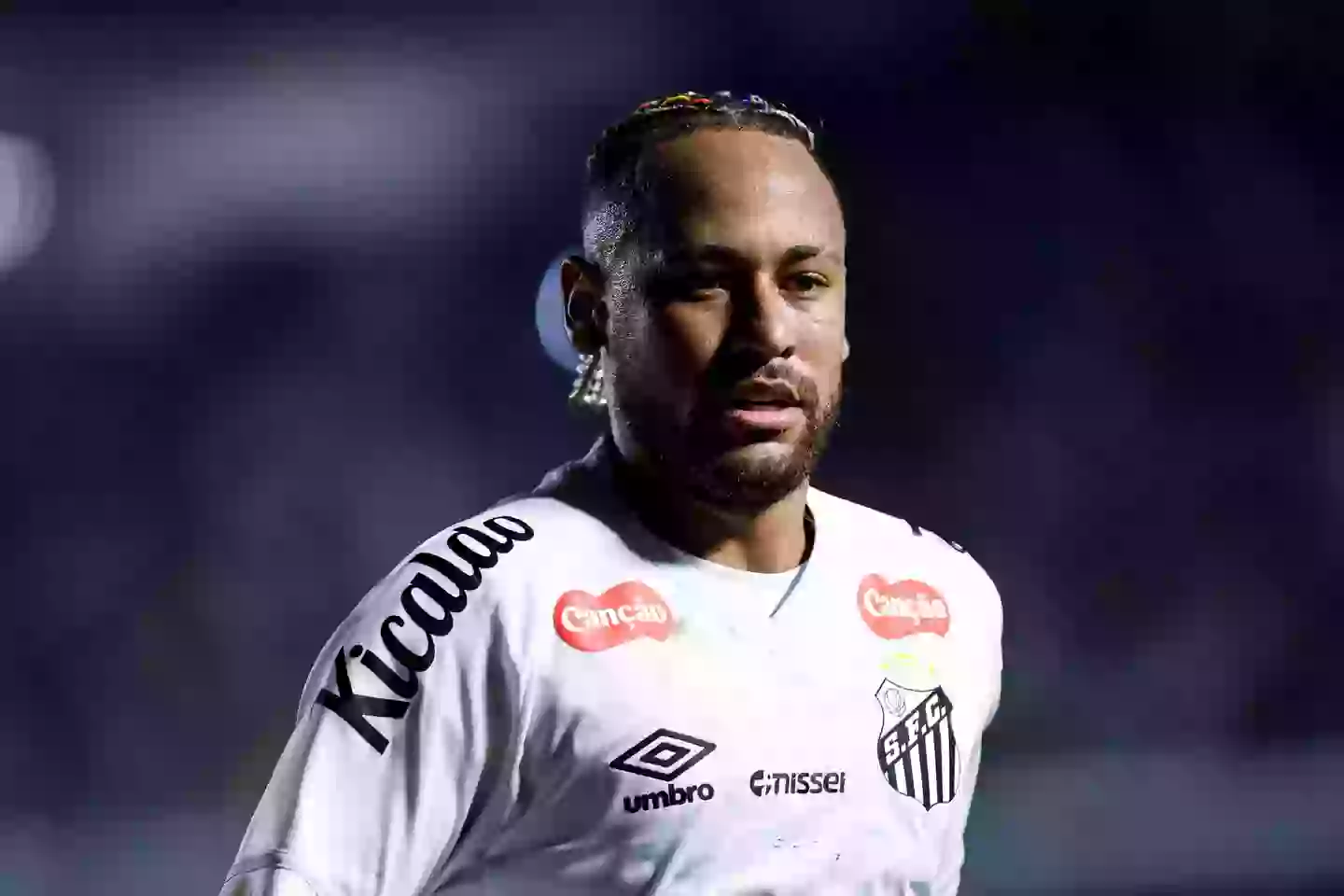 Neymar recently wrote a new agreement to the Boyhood Club Santos. Image credit: Getty