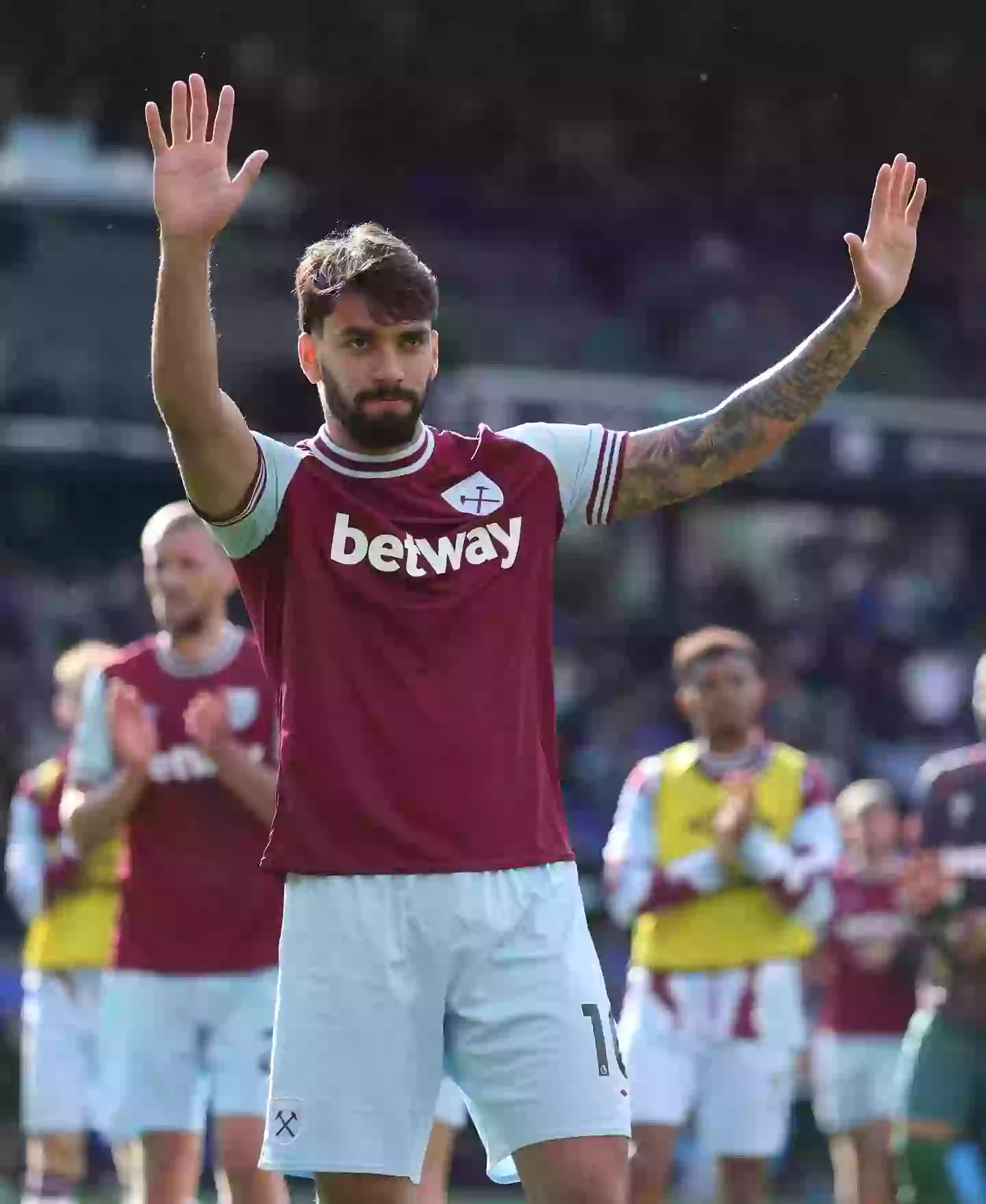 Lucas Paqueta may have done well covers in West Ham. Image: Getty