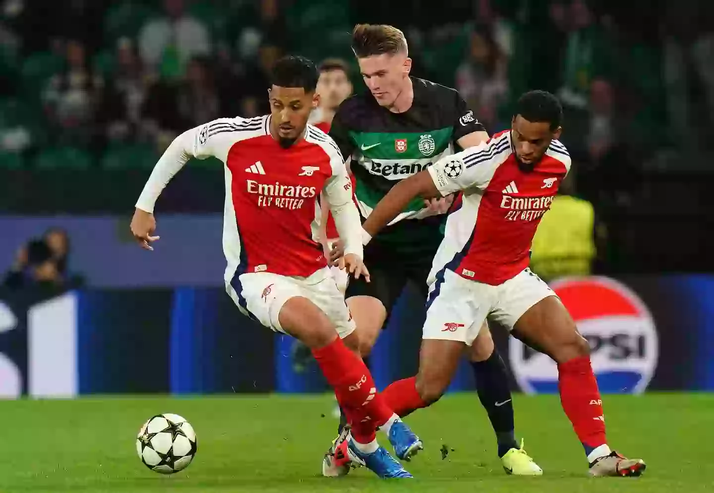 Viktor Gyokerres clashed against Arsenal last season. (Image: Gualter Fatia / Contributor via Getty)