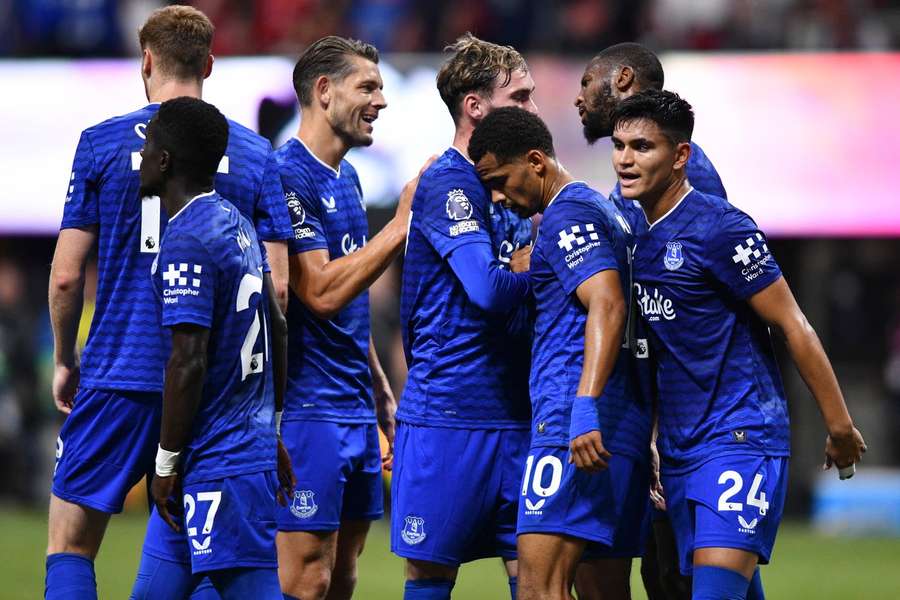 Everton will set foot in his new stadium
