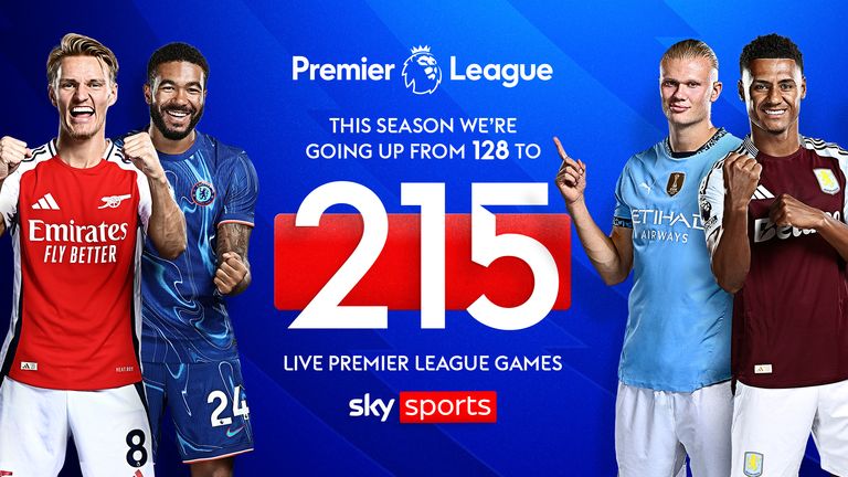 Sky Sports to show 215 first League live games this season