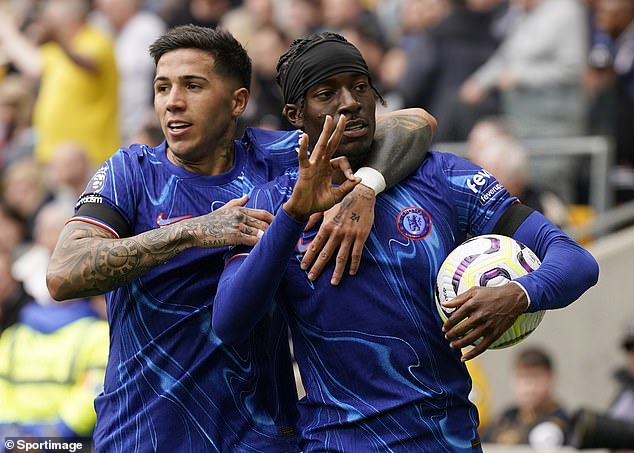 Arsenal's recent signature then allowed its first Premier League triple against Wolves