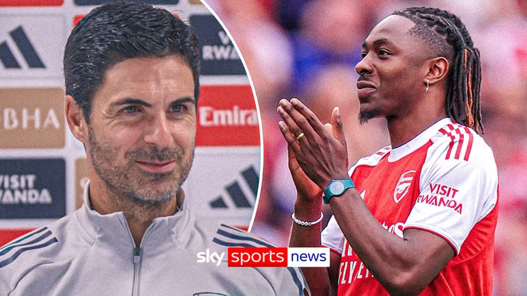 Mikel Arteta talks about the new Eze player.
