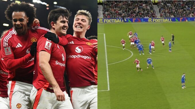 ‘A True Mockery’ – Harry Maguire’s Last-Minute Winner Sparks Fury Among Fans as Man Utd Rides VAR's Absence to Score 'the Most Offside Goal in Football History' in FA Cup Match Against Leicester