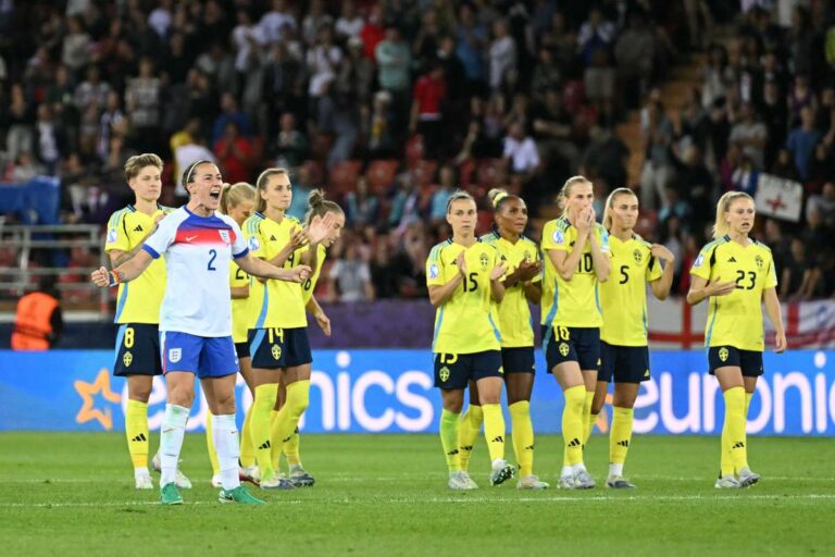 England comes from behind to beat Sweden to sanctions in Euro 2025 quarter-final