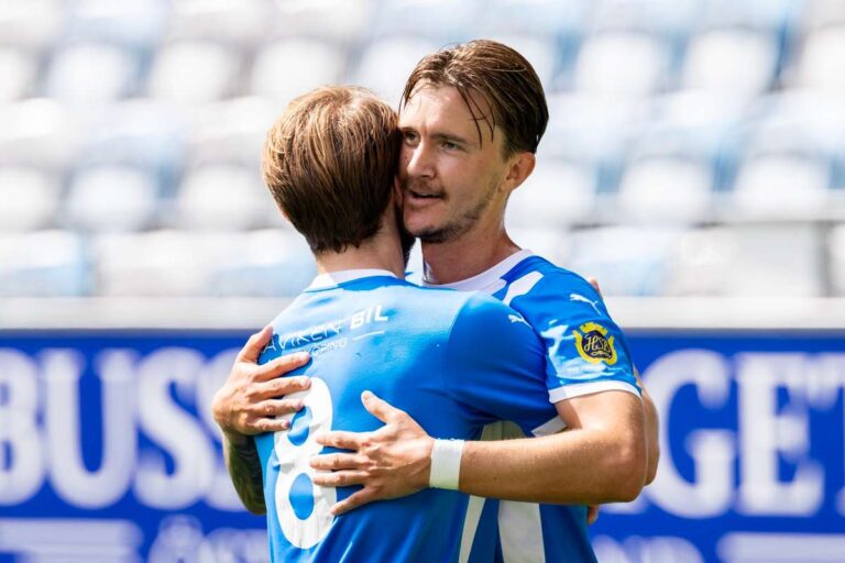 17 months after the deadly collapse, the former international scores Swedish in return