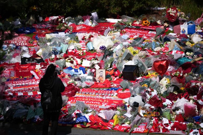 Liverpool confirms the permanent commemorative sculpture plans to honor Diogo Jota