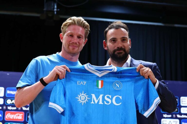 Kevin de Bruyne who goes to Napoli while he is preparing for a new start