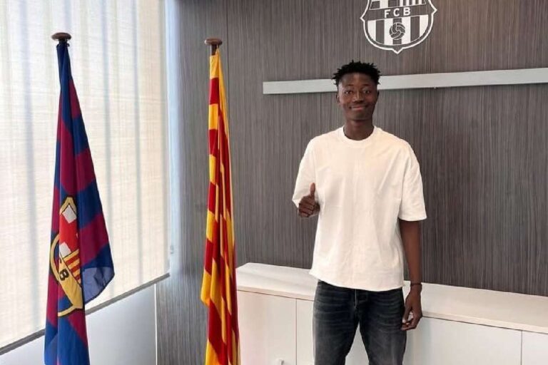 Exclusive: the defender of Ghana Hafiz Gariba opens with his Barcelona movement