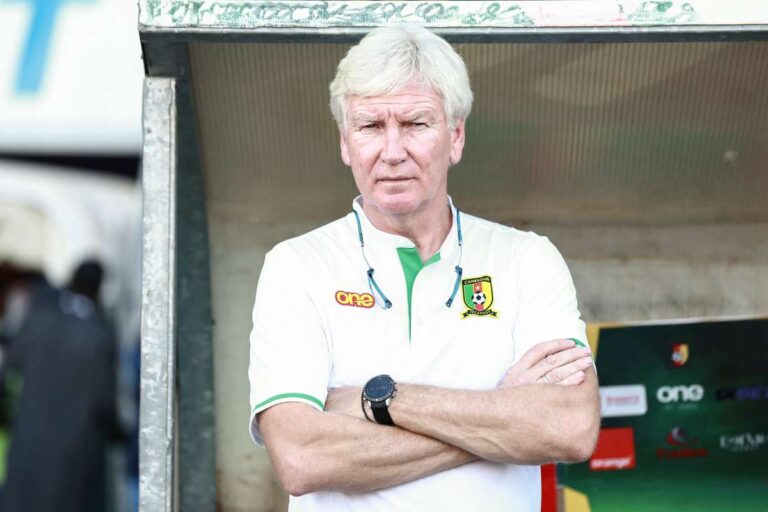 Cameroon coach Marc Brys and his staff resign due to unpaid wages