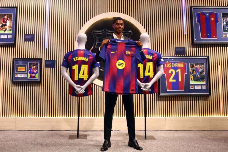 Rashford says that Barcelona “ feels like at home ” has nothing wrong to say about the man utd