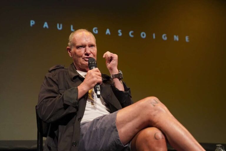 The legend of Gascoigne England restored to the hospital after collapse at home
