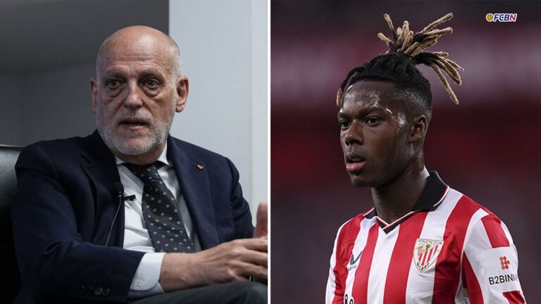 Nico Williams’ non-signature manager?