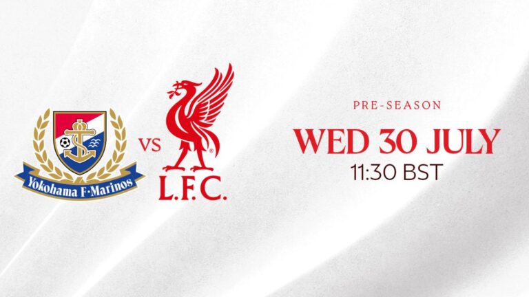 Live now: Watch Yokohama FM against Liverpool on the whole red video
