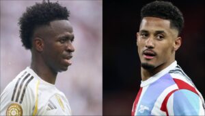 The Vinicius Jr offer from Man Utd from Man Utd; Real Madrid changes the Saliba position