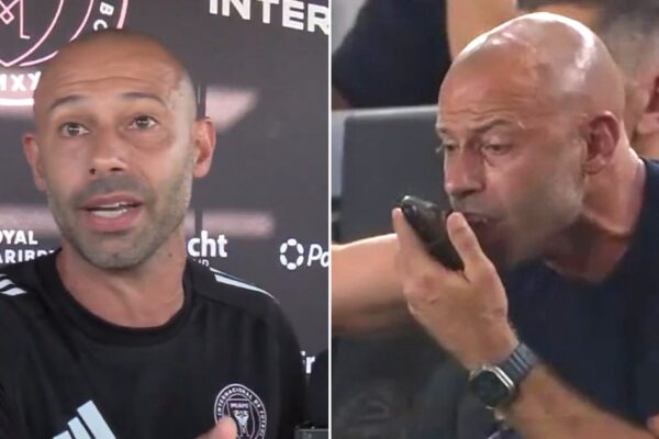 El Cruce de Mascherano con peristas that Cuestionaron su -Astitud tras la expulsión en el último Partido de Inter Miami